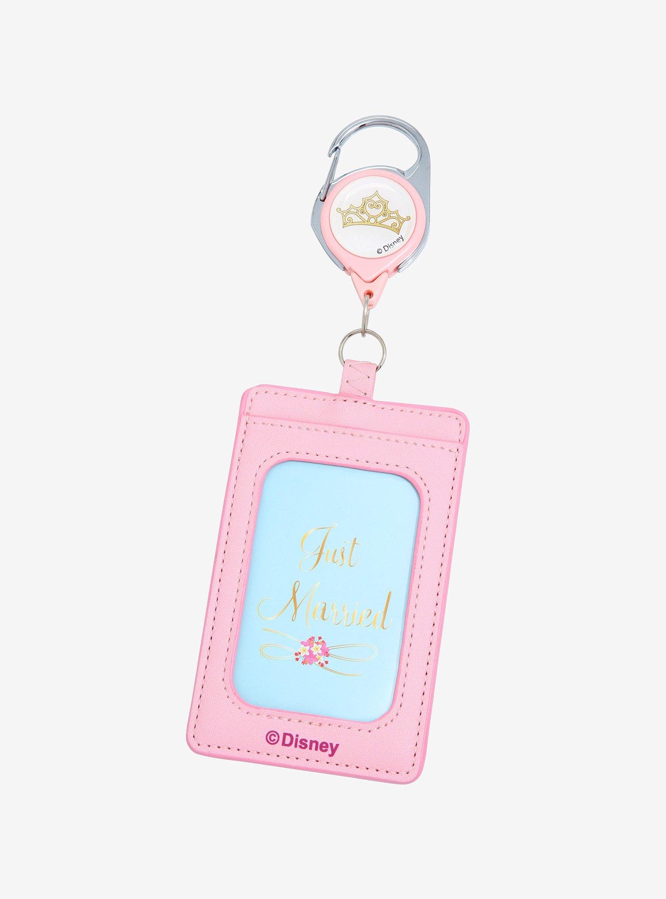 Disney The Little Mermaid Ariel & Eric Wedding Retractable Lanyard - BoxLunch Exclusive, , alternate