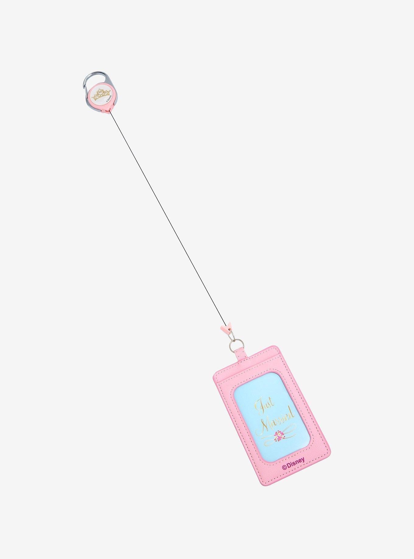 Disney The Little Mermaid Ariel & Eric Wedding Retractable Lanyard - BoxLunch Exclusive, , alternate