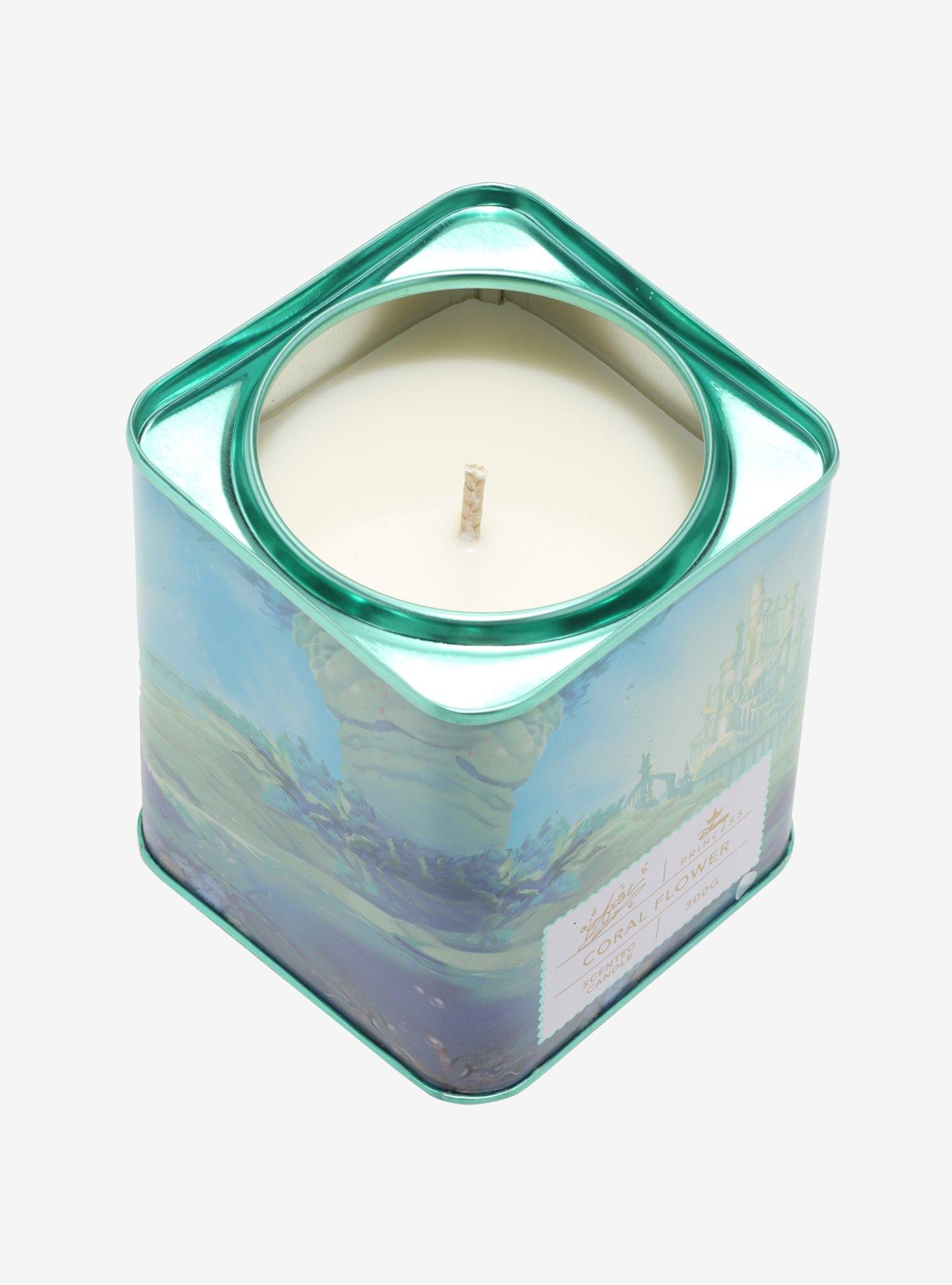Disney The Little Mermaid Ariel Coral Flower Scented Candle, , alternate