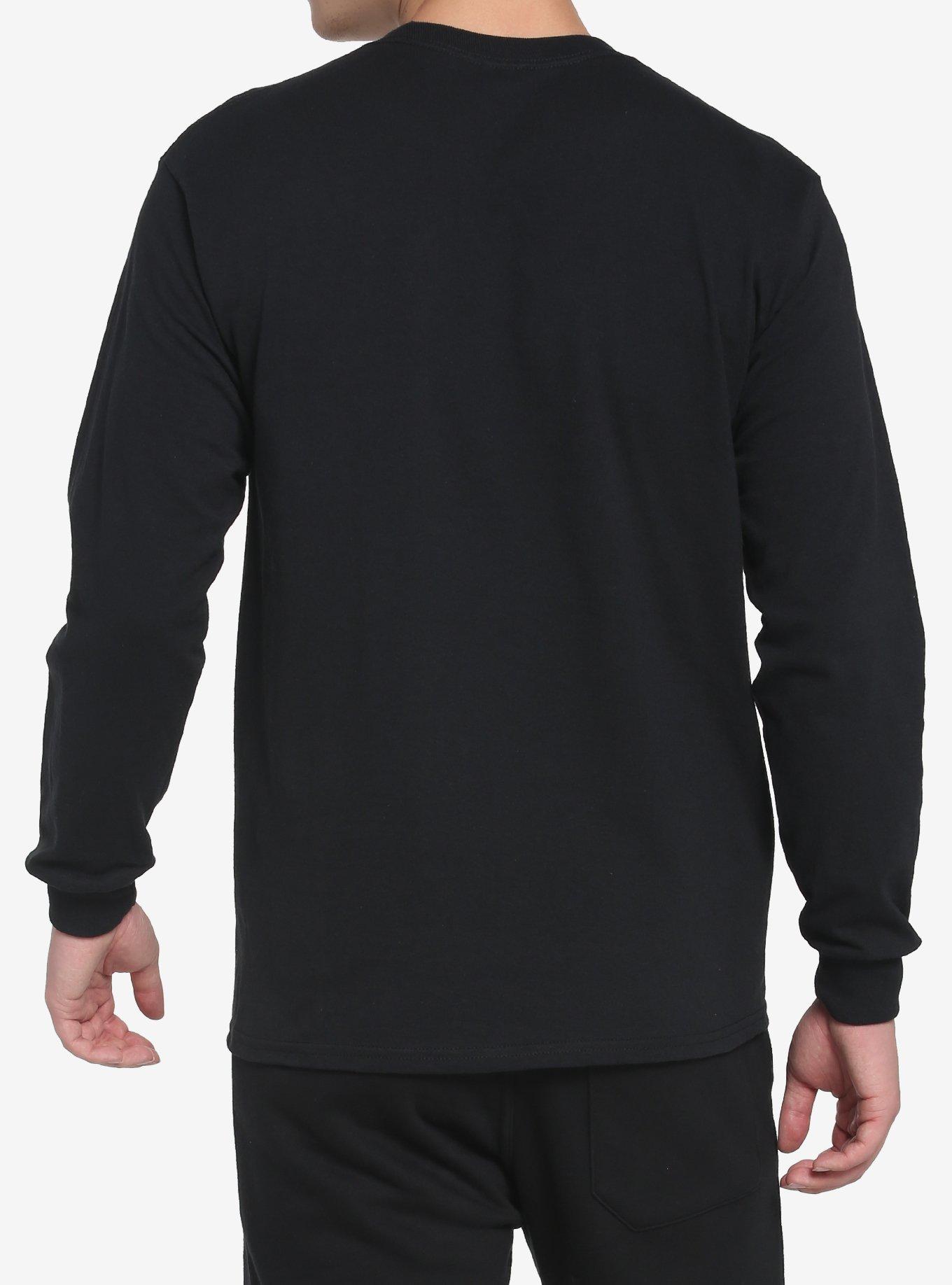 Marvel Venom Skull Long-Sleeve T-Shirt, BLACK, alternate