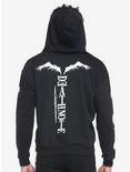 Death Note Shinigami Ryuk Wings Hoodie, BLACK, alternate