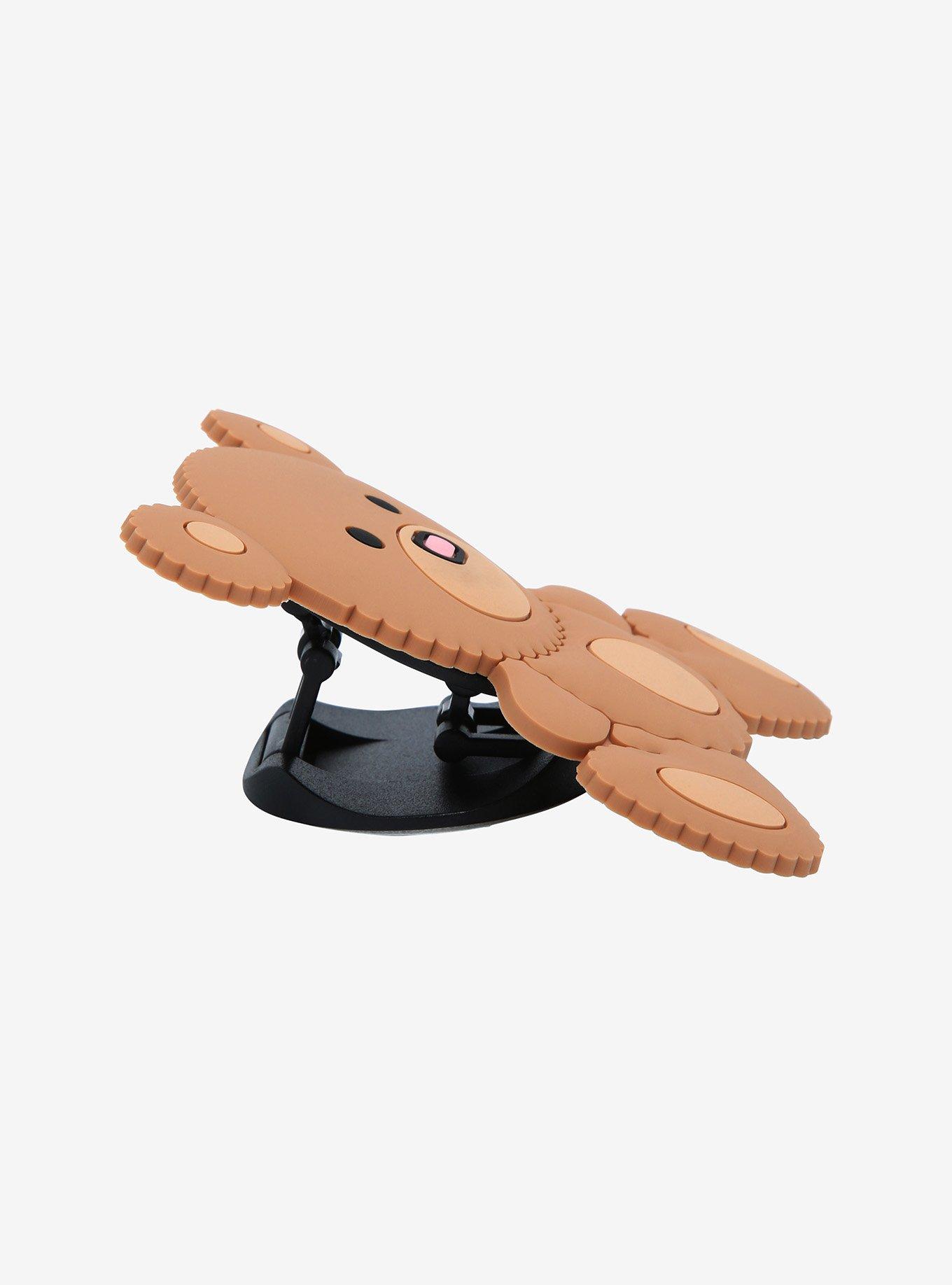 Brown Teddy Bear Phone Grip, , alternate