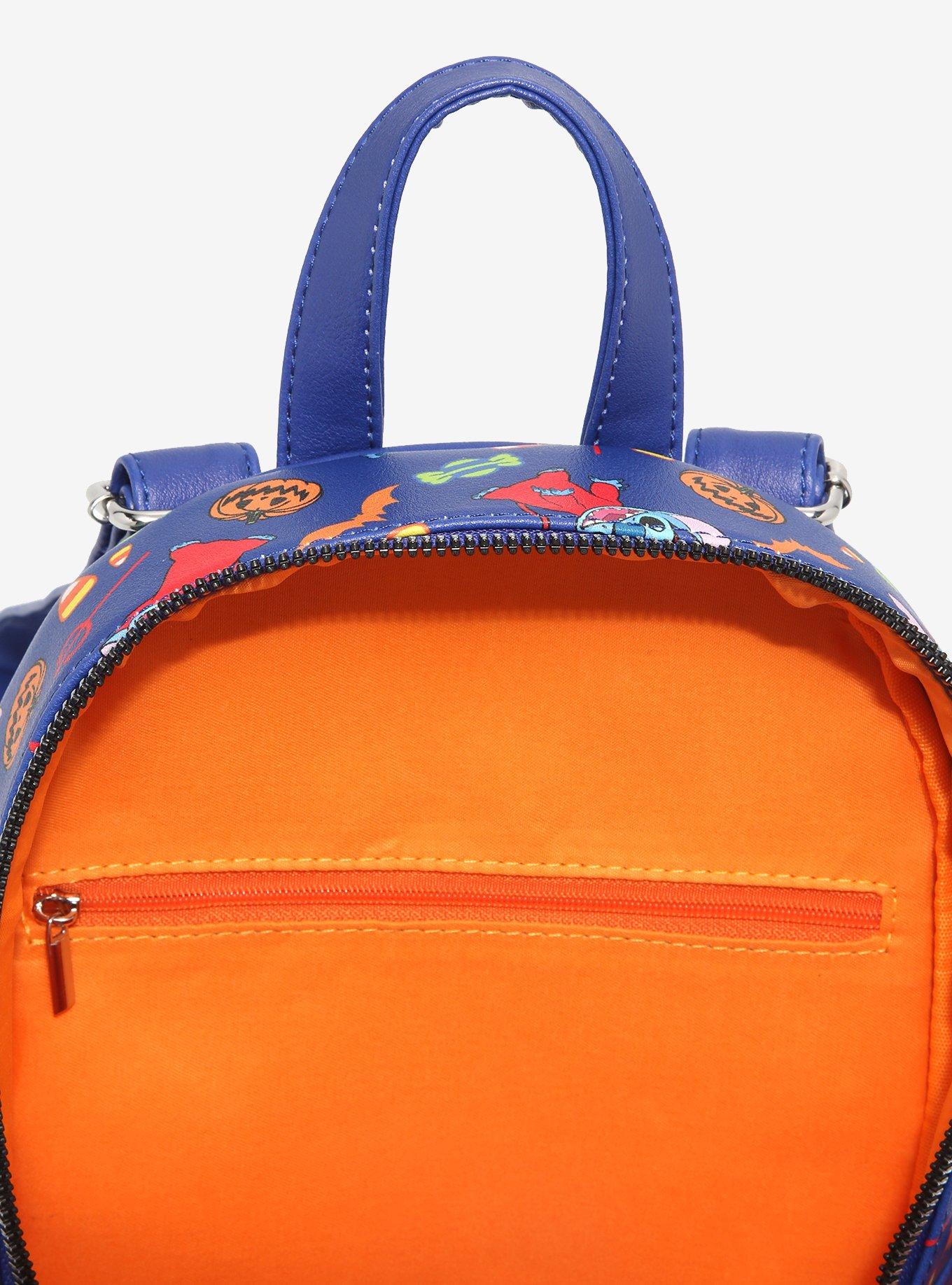 Her Universe Disney Lilo & Stitch Halloween Devil Mini Backpack, , alternate