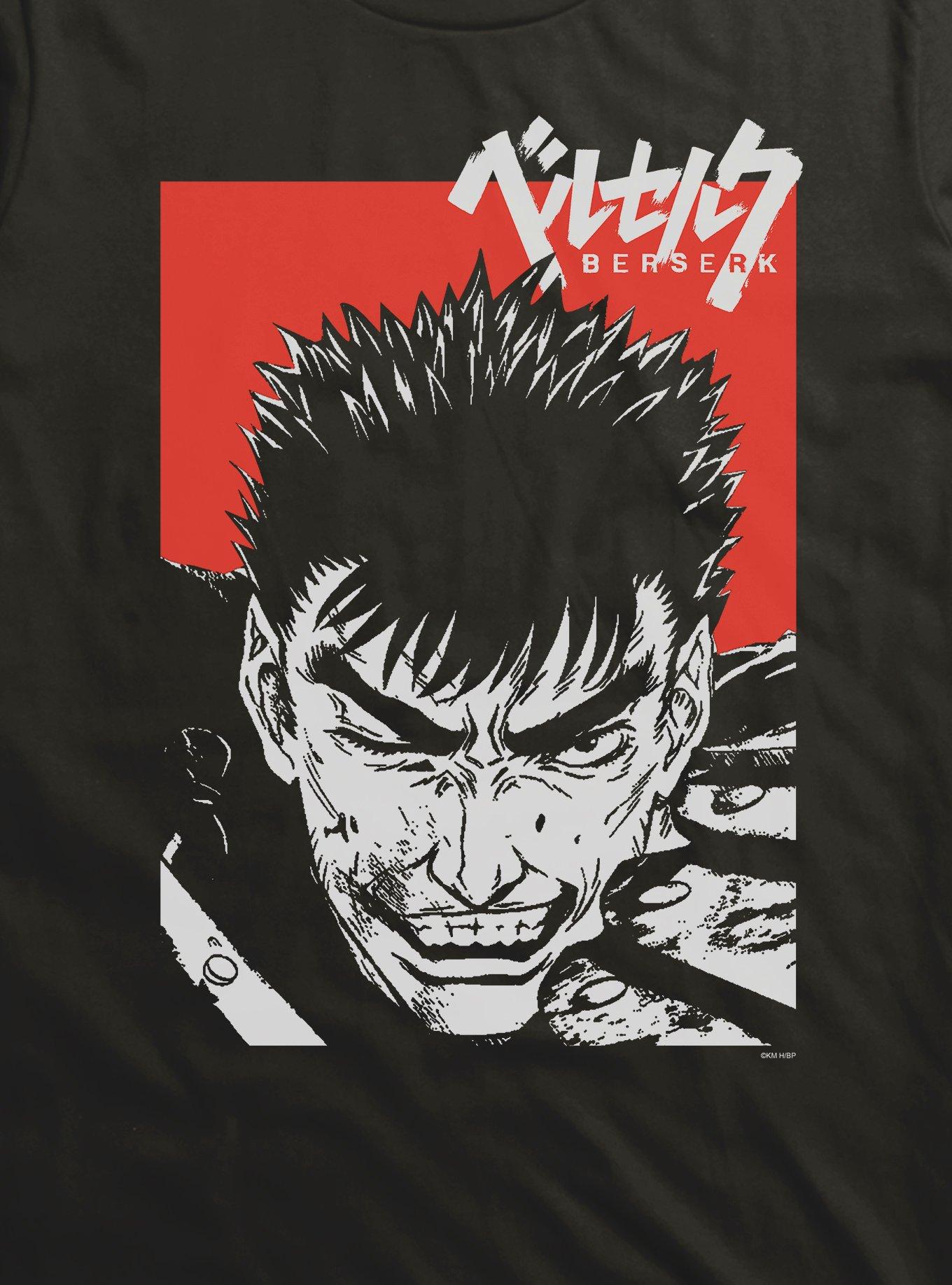 Berserk Face T-Shirt, BLACK, alternate