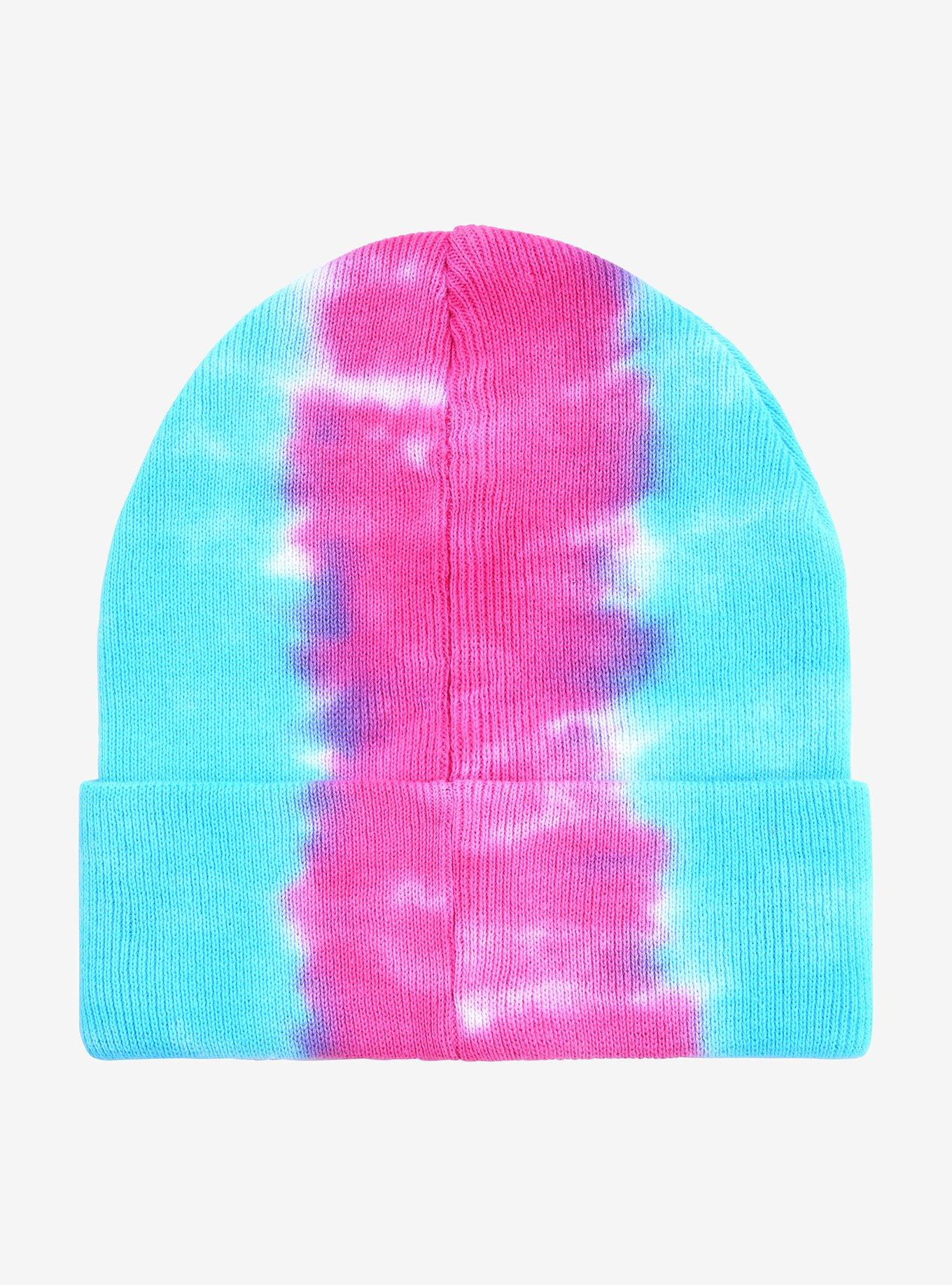 Marvel Spider-Man Spider-Gwen Tie-Dye Cuff Beanie - BoxLunch Exclusive, , alternate