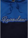 Harry Potter Ravenclaw Crest Panel Hoodie - BoxLunch Exclusive, BLUE, alternate