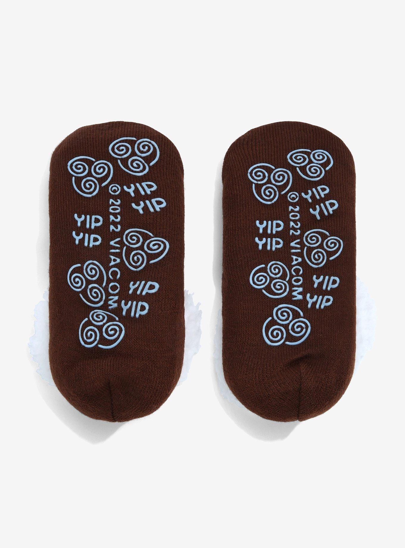 Avatar: The Last Airbender Appa Fleece Slipper Socks - BoxLunch Exclusive , , alternate