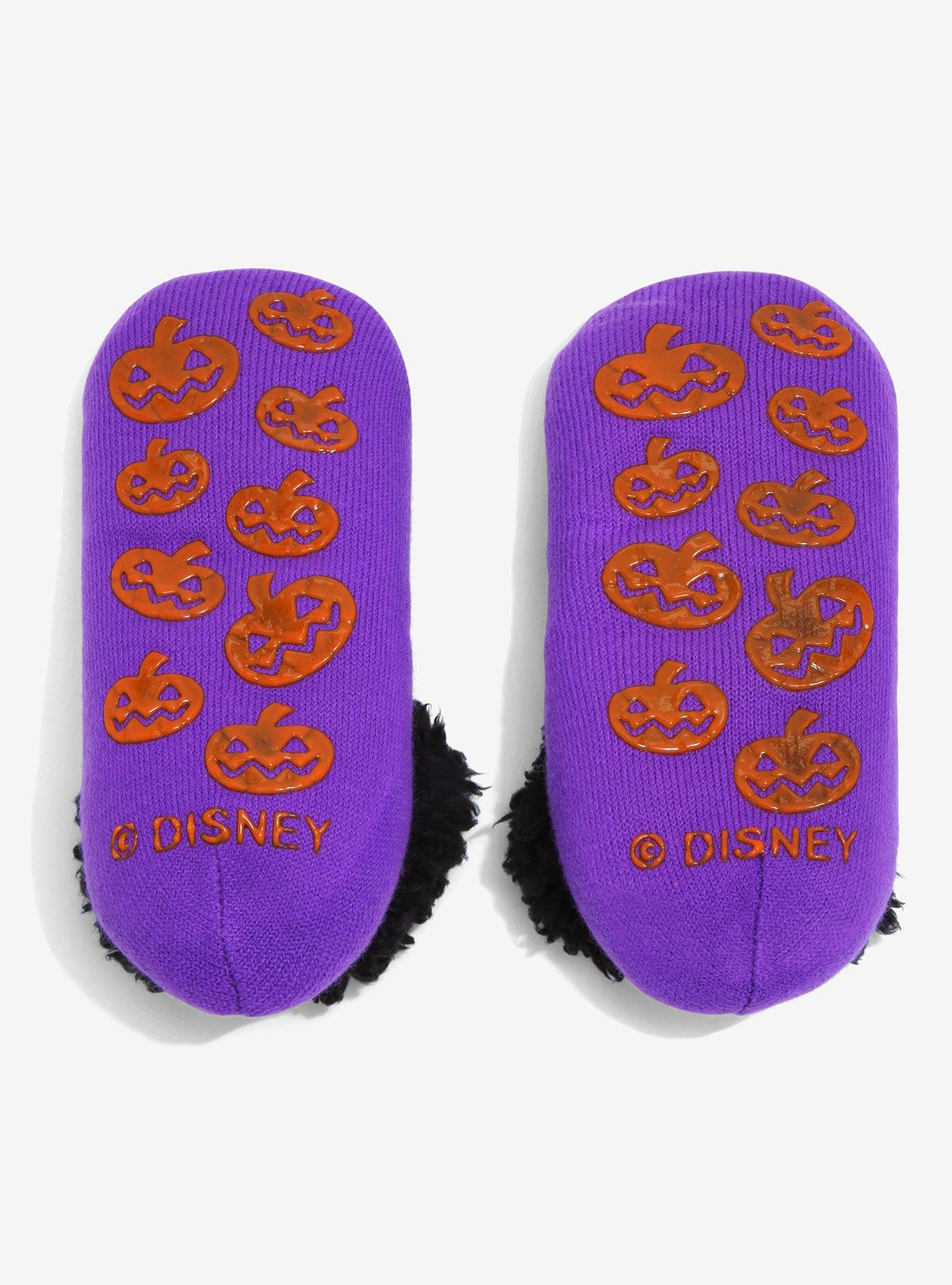 Disney The Nightmare Before Christmas Zero Embroidered Fleece Slipper Socks - BoxLunch Exclusive , , alternate