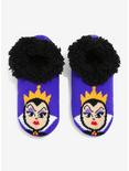 Disney Villains Evil Queen Portrait Slipper Socks - BoxLunch Exclusive, , alternate