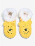 Disney Winnie the Pooh Figural Fleece Slipper Socks - BoxLunch Exclusive, , alternate