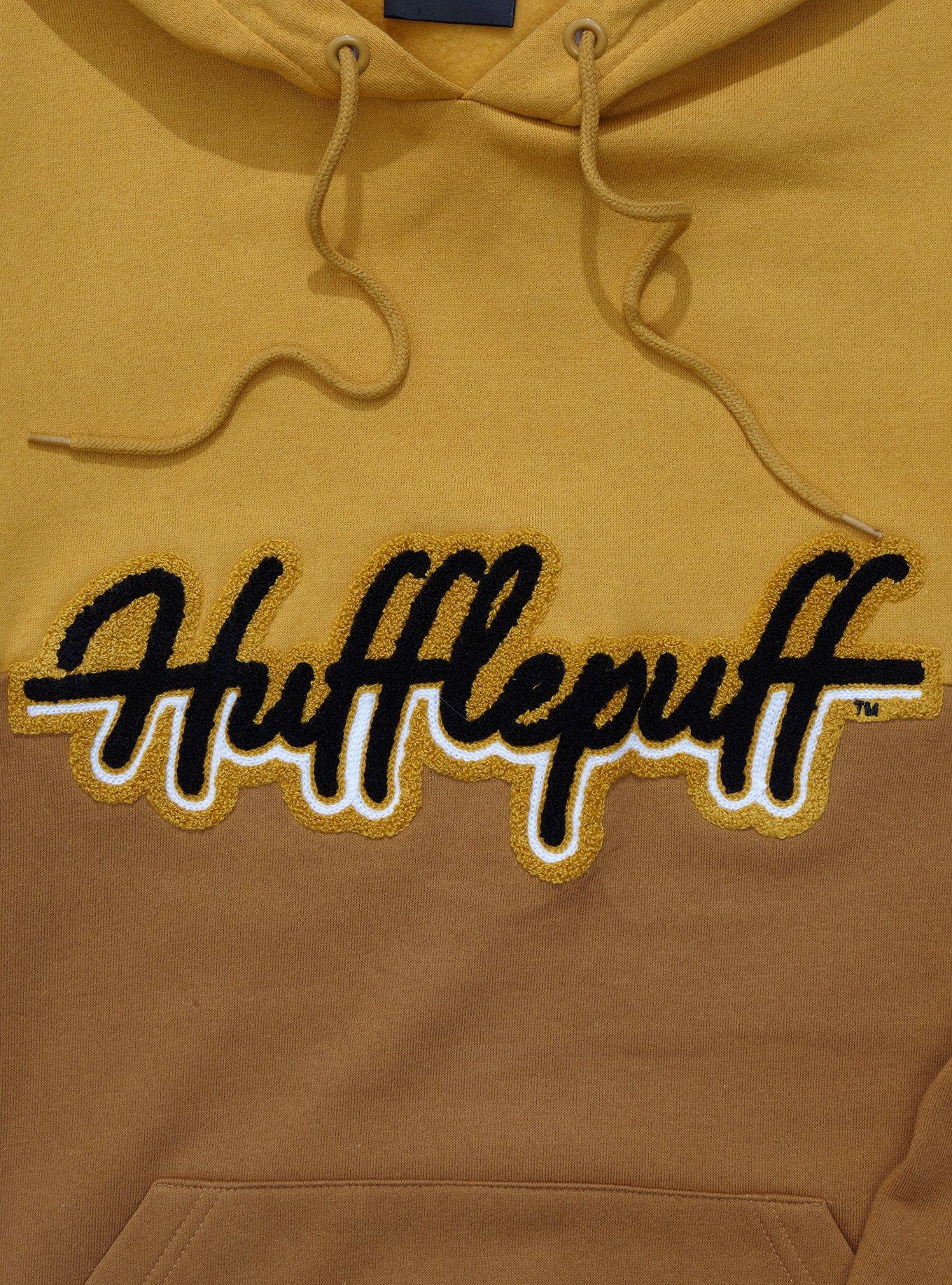 Harry Potter Hufflepuff Crest Panel Hoodie - BoxLunch Exclusive, MULTI, alternate