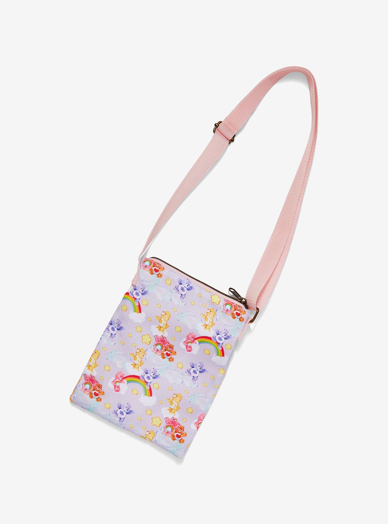 Loungefly Care Bears Rainbows & Clouds Passport Crossbody Bag, , alternate