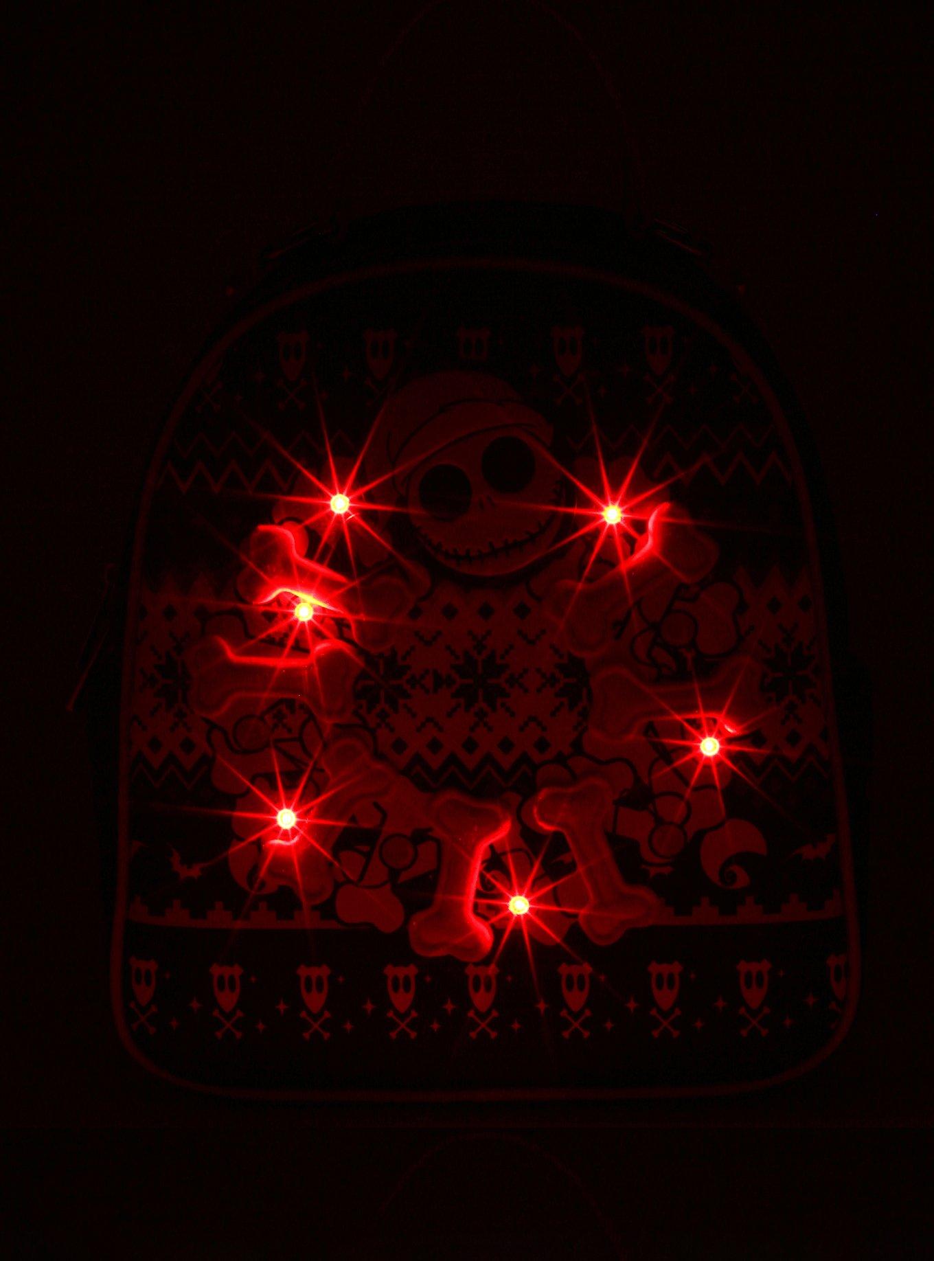 Our Universe Disney The Nightmare Before Christmas Jack Skellington Christmas Sweater Mini Backpack - BoxLunch Exclusive, , alternate