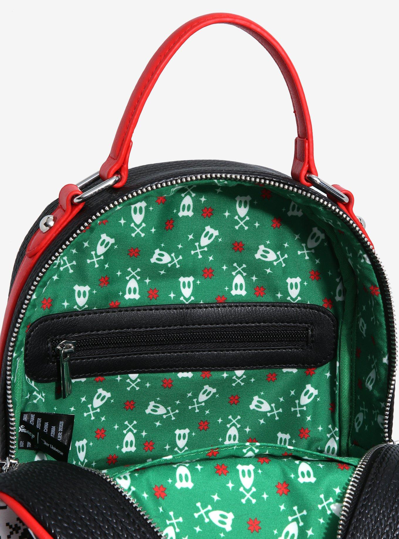 Our Universe Disney The Nightmare Before Christmas Jack Skellington Christmas Sweater Mini Backpack - BoxLunch Exclusive, , alternate