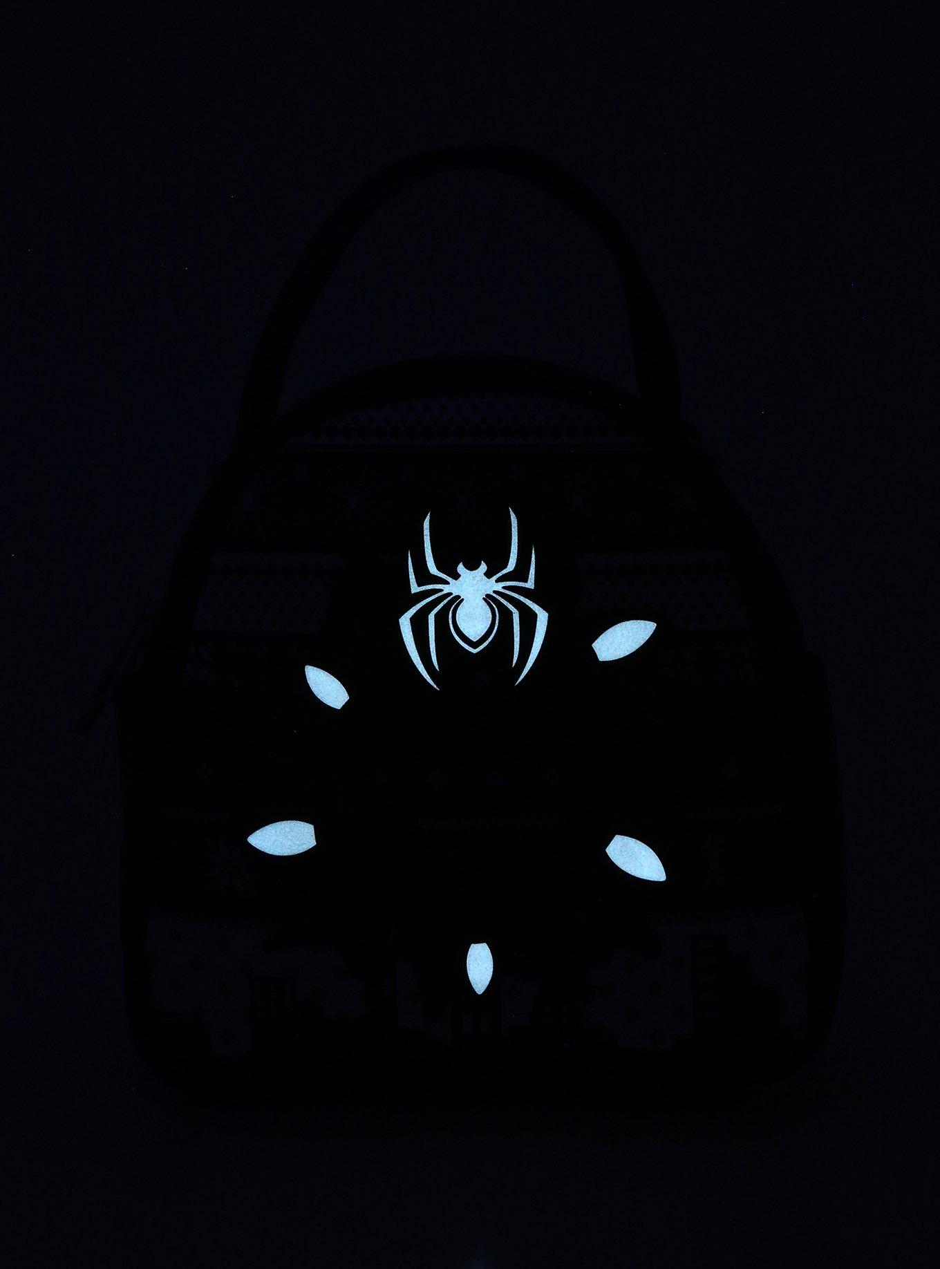 Marvel Spider-Man Christmas Sweater Mini Backpack - BoxLunch Exclusive, , alternate