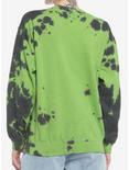 Invader Zim GIR Green Wash Girls Sweatshirt, MULTI, alternate
