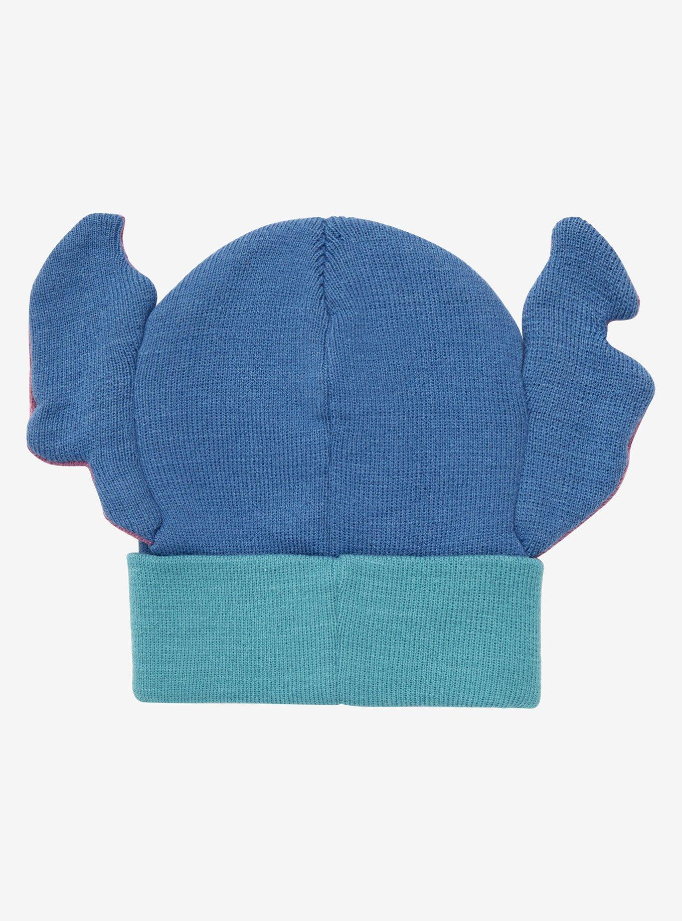 Disney Lilo & Stitch Stitch Ears Youth Cuff Beanie - BoxLunch Exclusive, , alternate