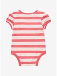 Harry Potter I’m a Keeper Striped Infant One-Piece - BoxLunch Exclusive , PINK STRIPE, alternate