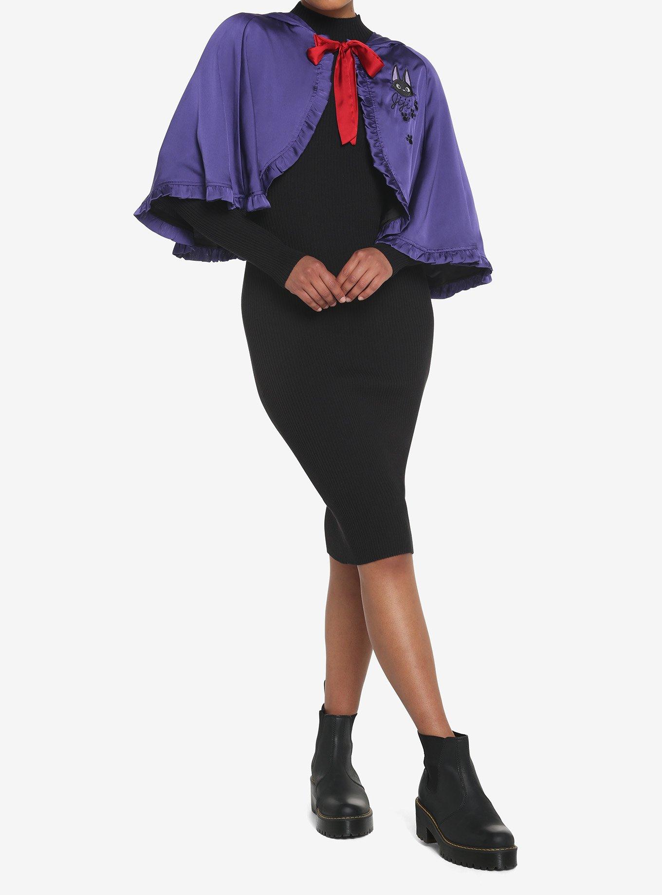 Her Universe Studio Ghibli Kiki's Delivery Service Jiji Capelet, MULTI, alternate