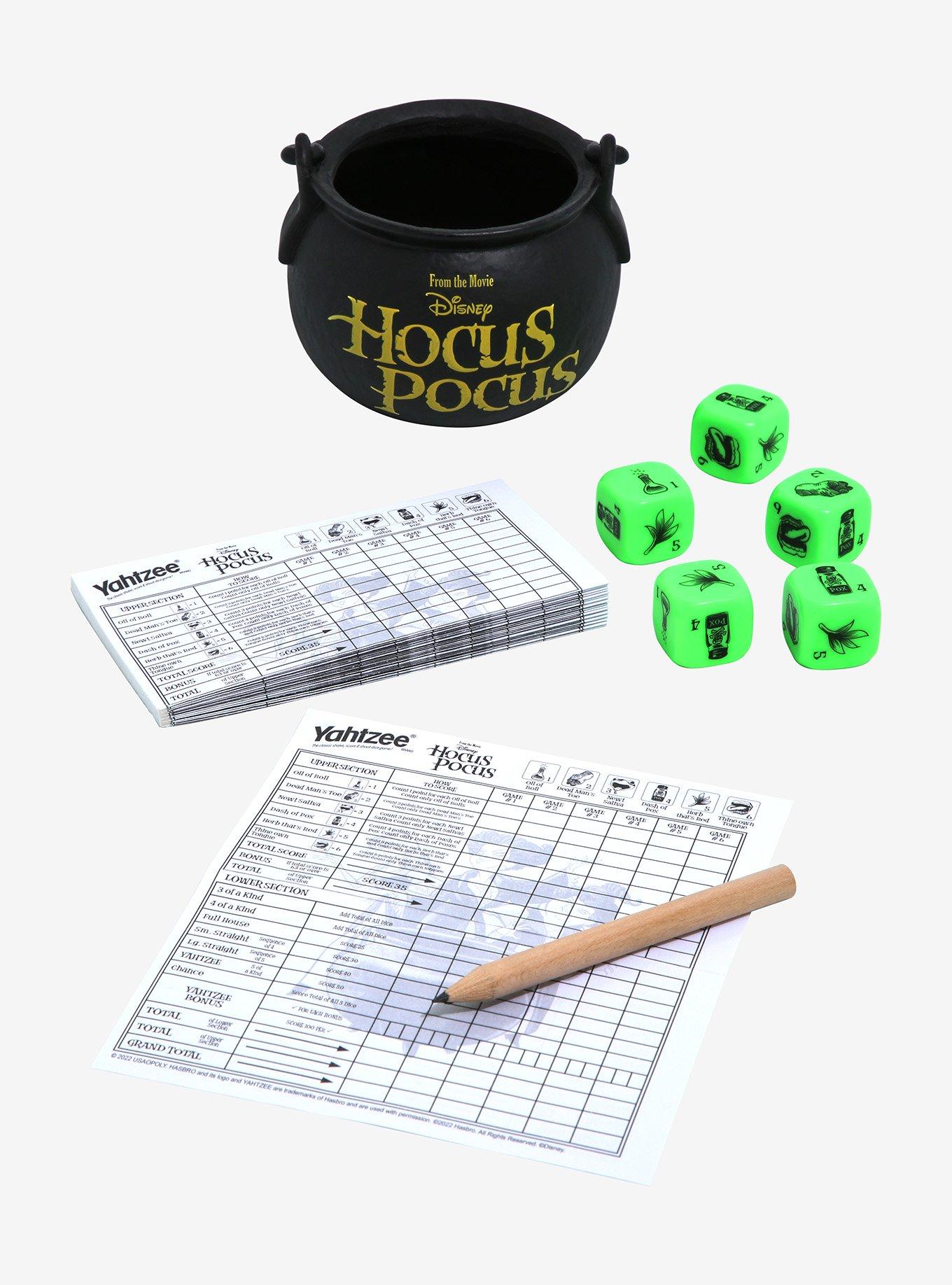 Disney Hocus Pocus Yahtzee Game, , alternate