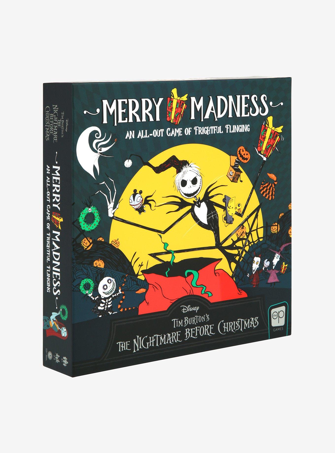 The Nightmare Before Christmas Merry Madness Game, , alternate