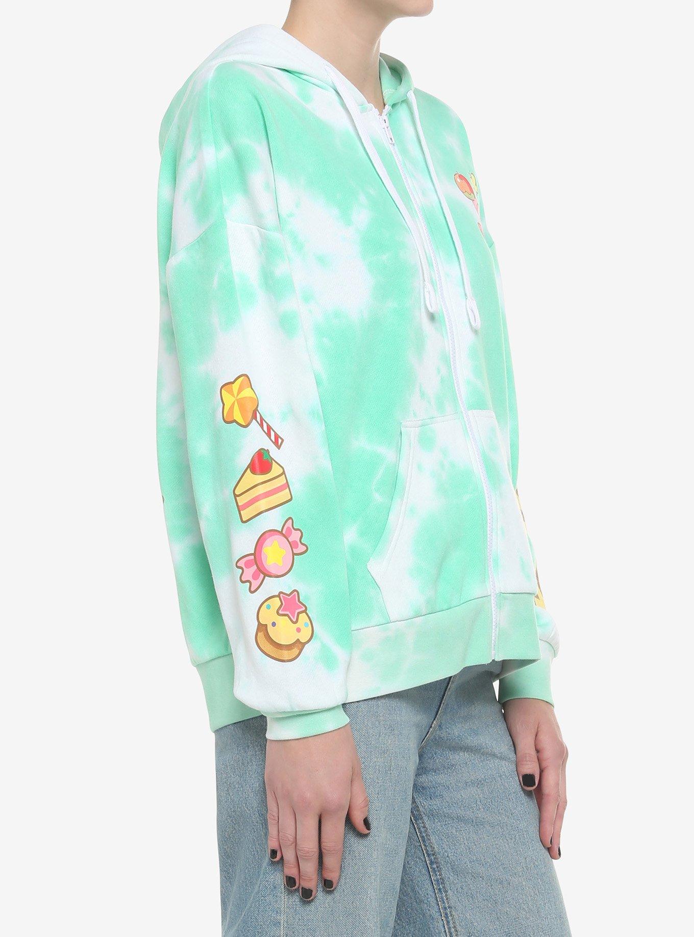 Kirby Picnic Tie-Dye Girls Hoodie, MULTI, alternate