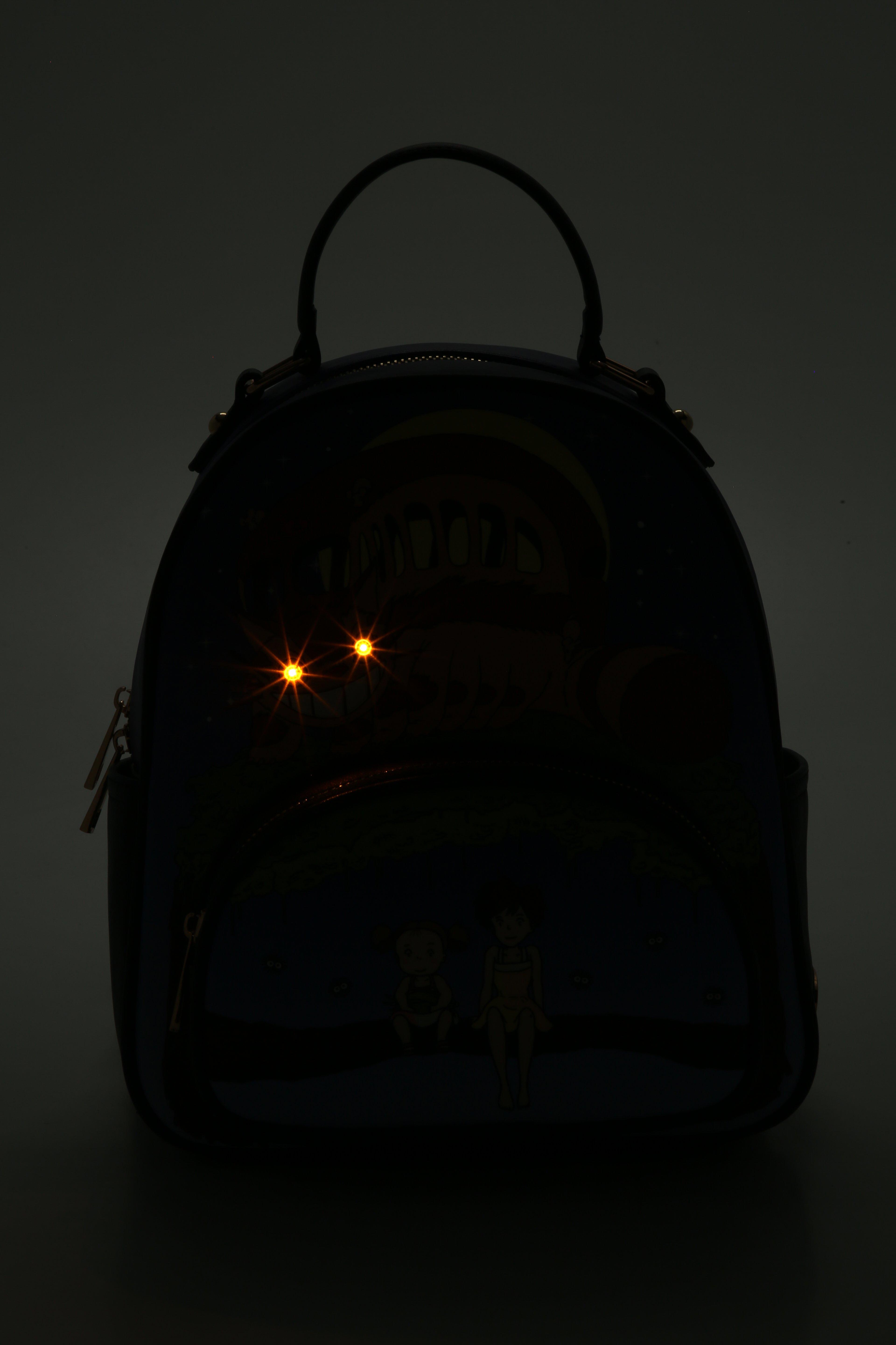 Our Universe Studio Ghibli My Neighbor Totoro Night Catbus Light Up Mini Backpack - BoxLunch Exclusive, , alternate