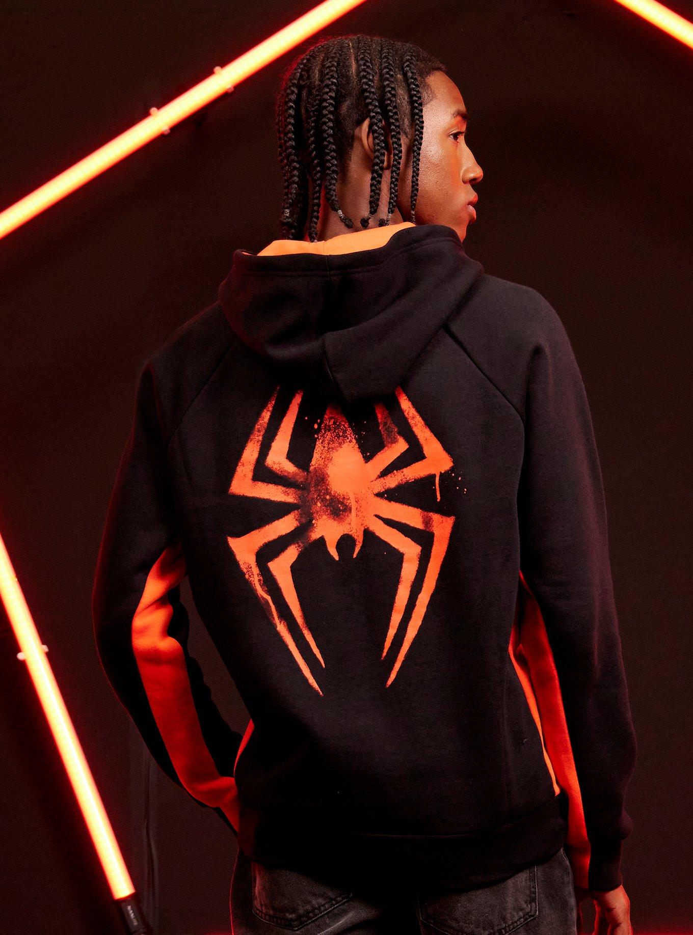 Iron spider hoodie hot 2024 topic