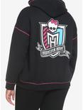 Monster High Logo Plaid Girls Hoodie Plus Size, MULTI, alternate