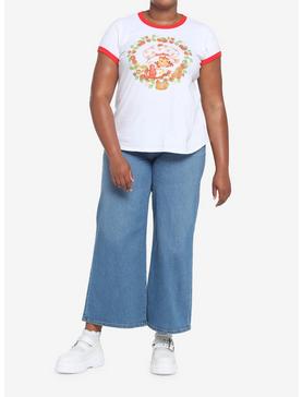 Strawberry Shortcake Vintage Ringer Girls Baby T-Shirt Plus Size, , hi-res