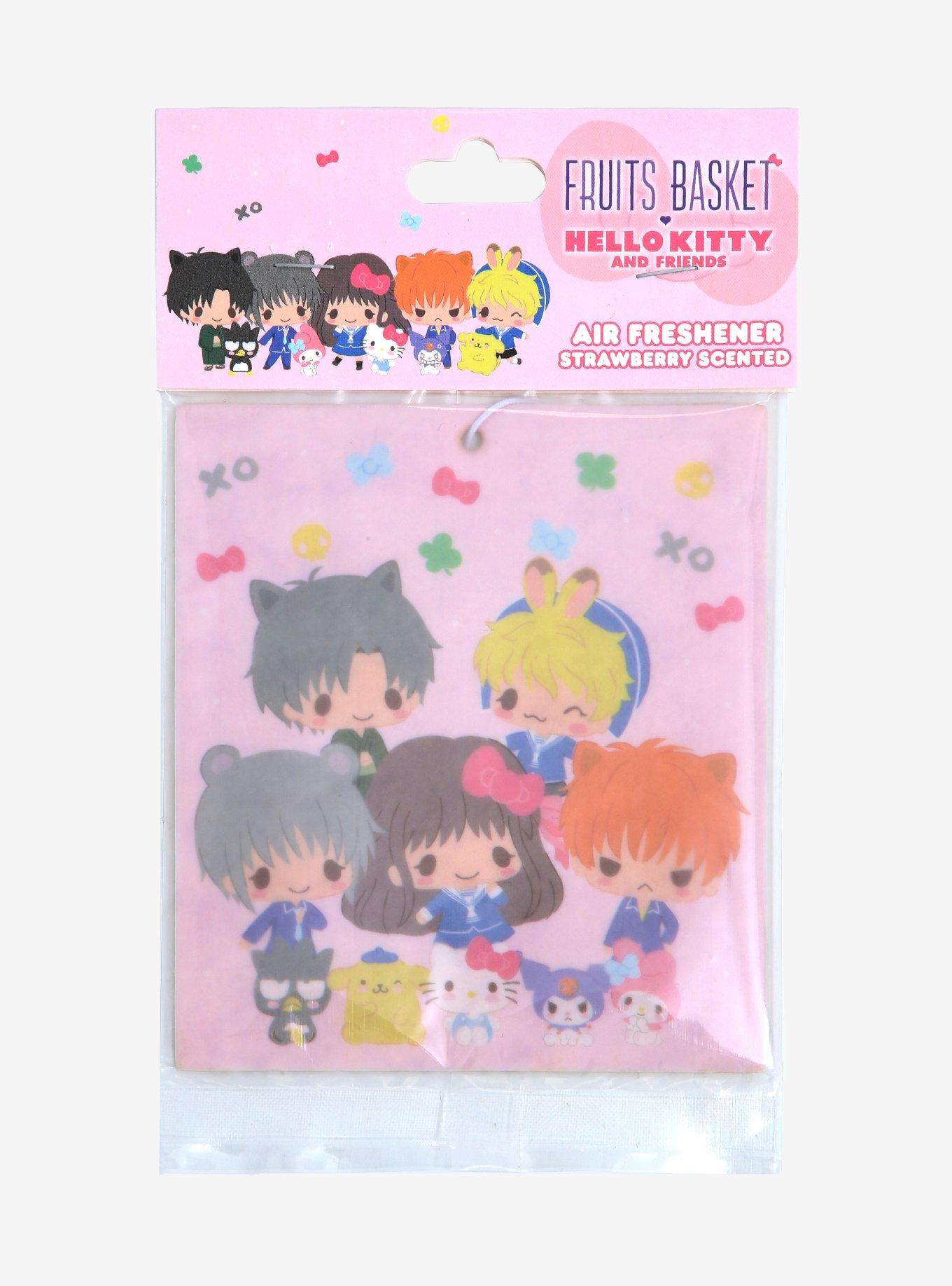 Fruits Basket x Hello Kitty and Friends Chibi Characters Strawberry Scented Air Freshener - BoxLunch Exclusive, , alternate