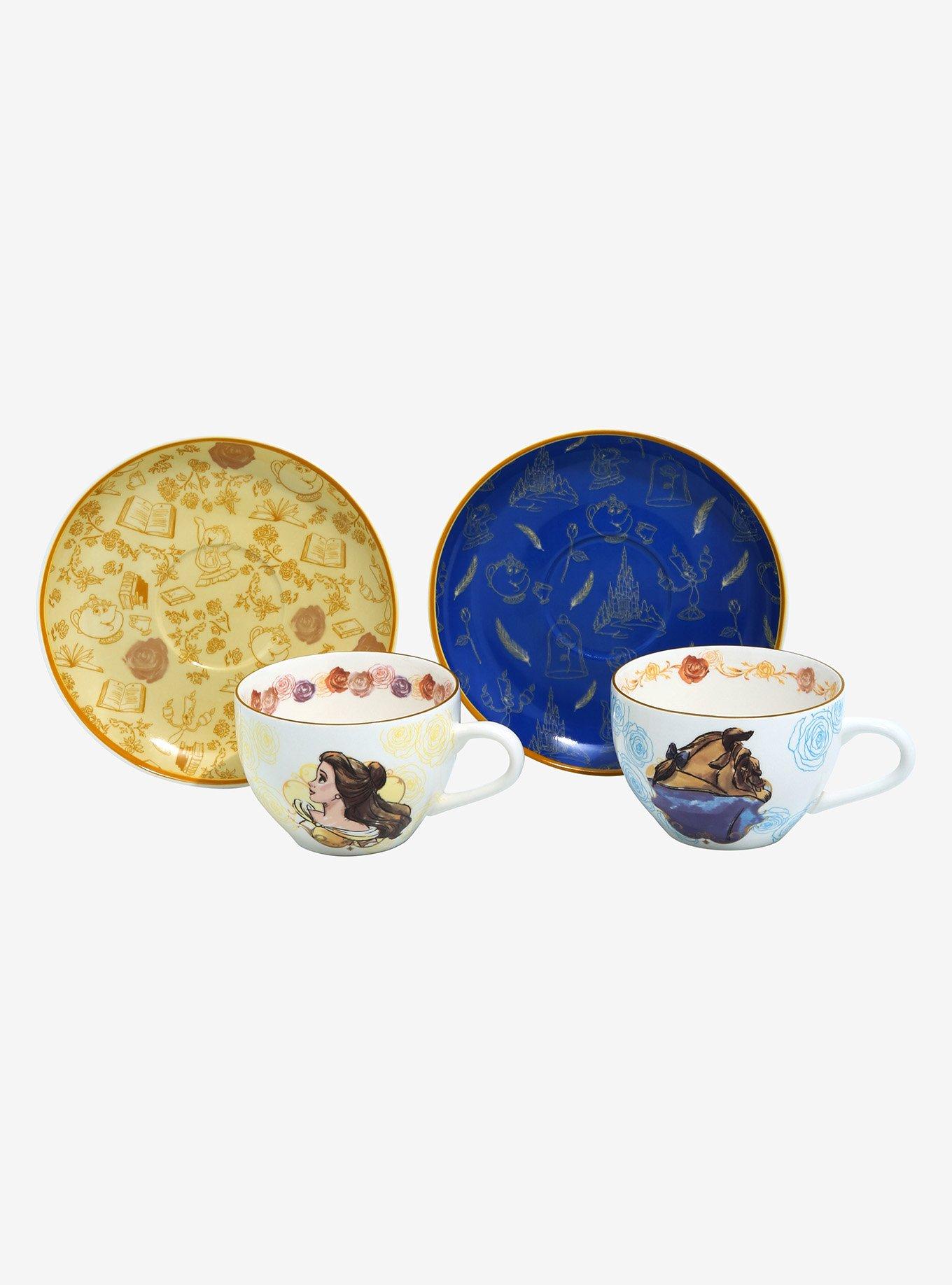 Disney Beauty and the Beast Belle & Beast Teacup Set, , alternate