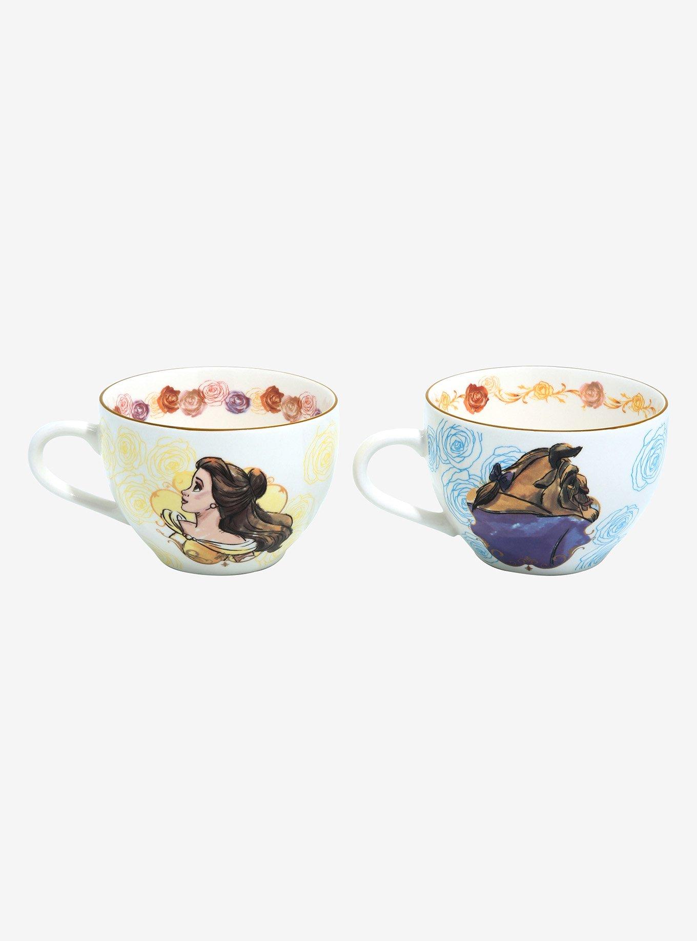 Disney Beauty and the Beast Belle & Beast Teacup Set, , alternate