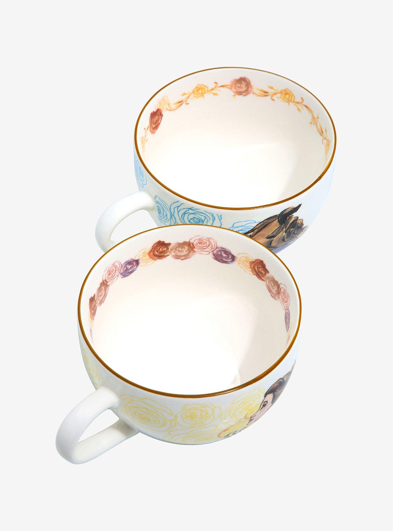 Disney Beauty and the Beast Belle & Beast Teacup Set, , alternate