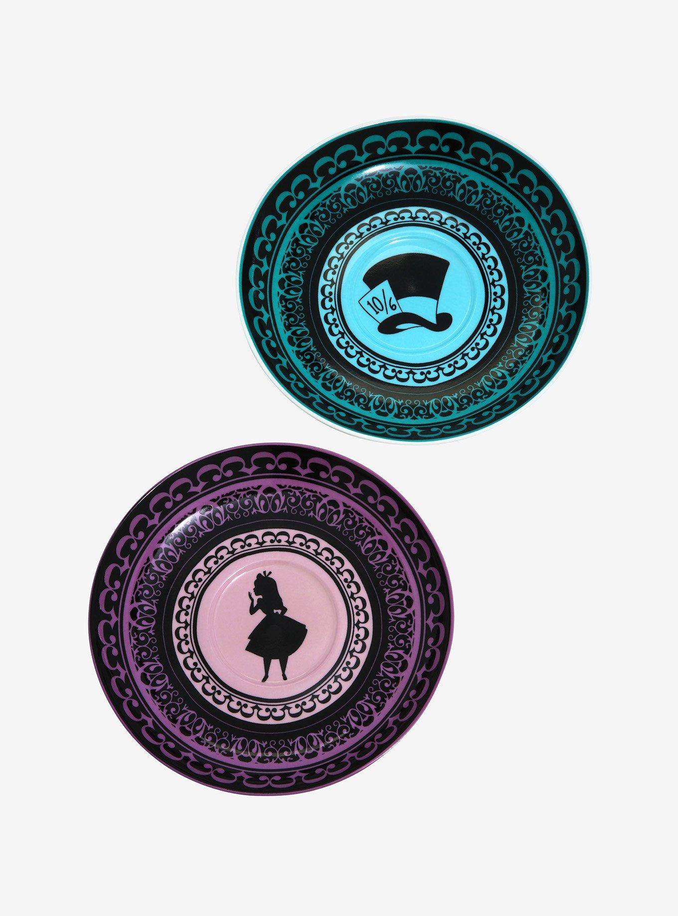 Disney Alice in Wonderland Alice & The Mad Hatter Teacup Set , , alternate