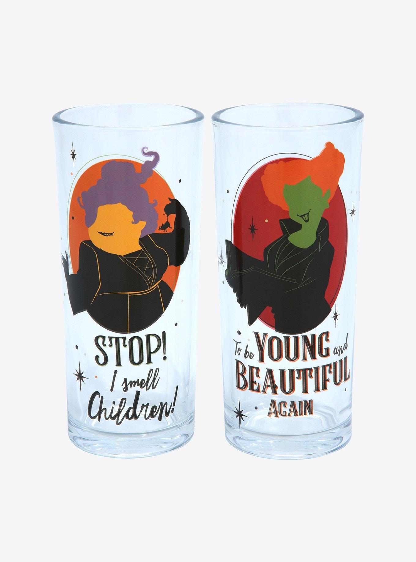Disney Hocus Pocus Character Portraits Glassware Set , , alternate