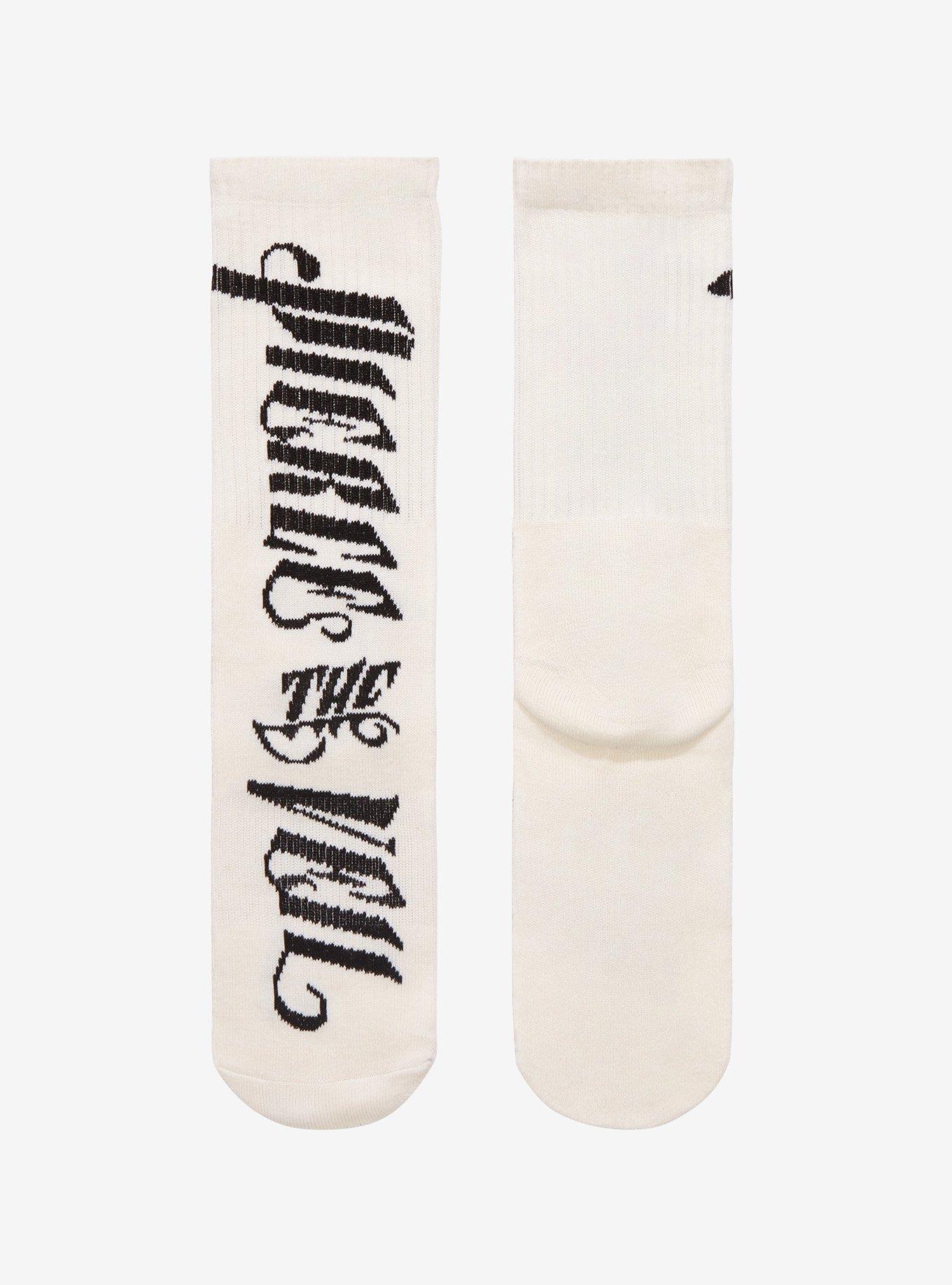 Pierce The Veil Logo Crew Socks, , alternate