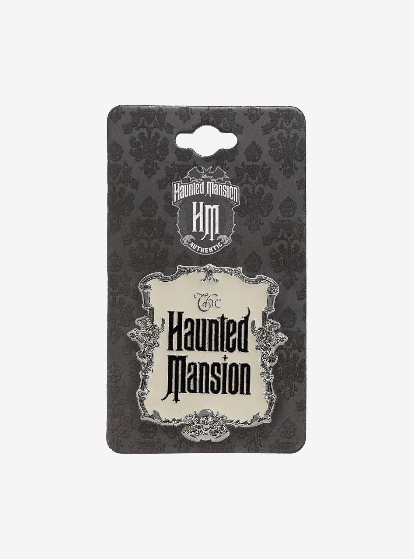 Disney The Haunted Mansion Ride Plaque Enamel Pin - BoxLunch Exclusive, , hi-res