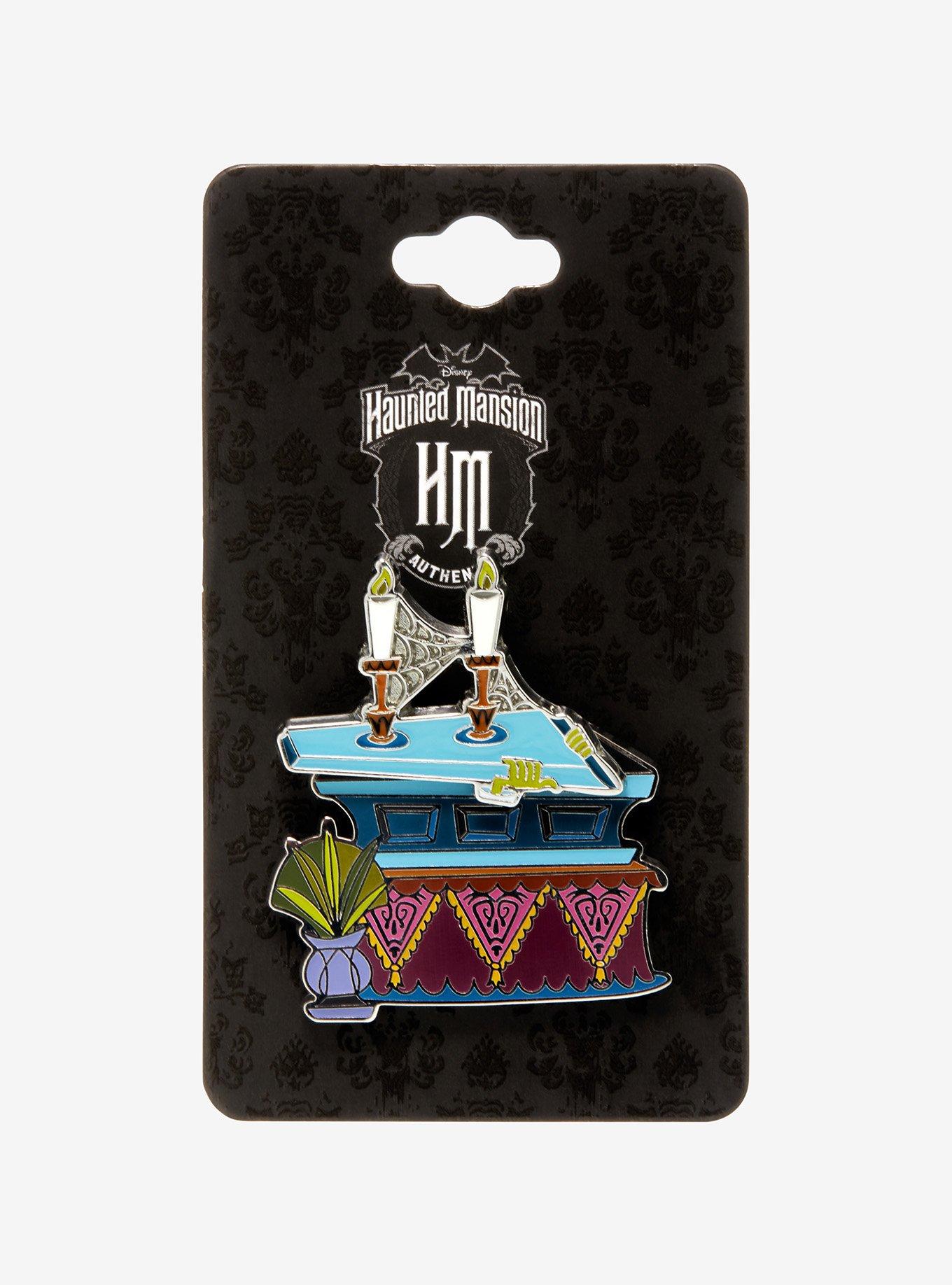 Disney The Haunted Mansion Coffin Sliding Enamel Pin - BoxLunch Exclusive, , alternate
