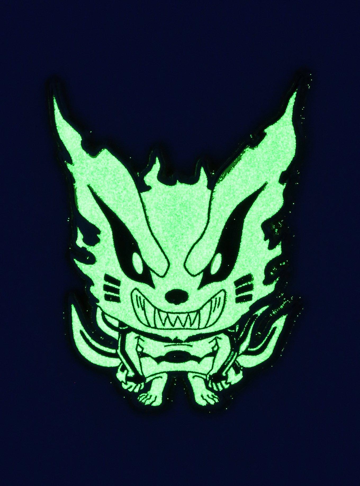 Naruto Shippuden Chibi Naruto & Kurama Kurama Cloak Enamel Pin - BoxLunch Exclusive, , alternate