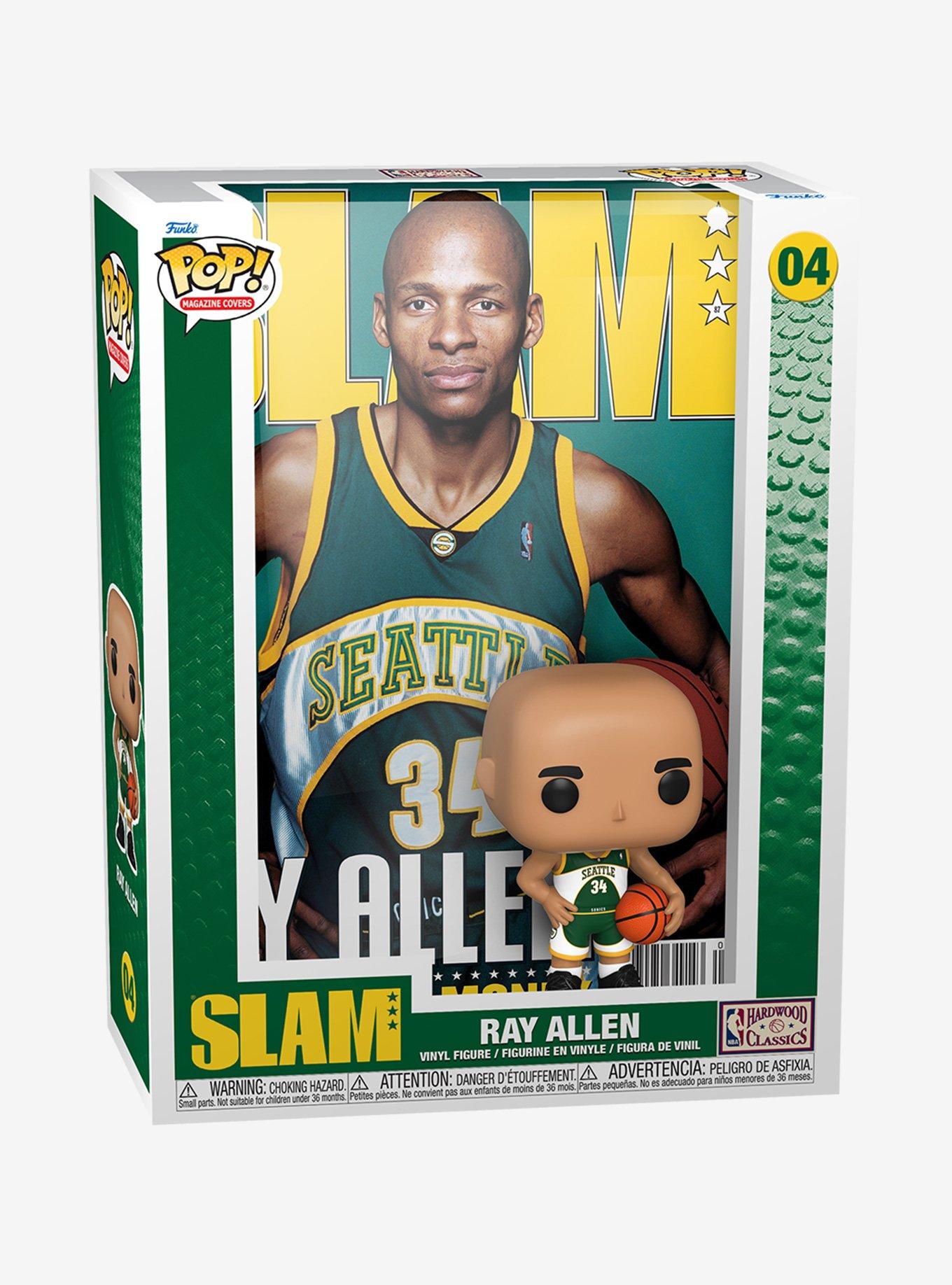 Funko NBA Seattle Sonics Pop! Magazine Covers Ray Allen Vinyl Figure, , alternate