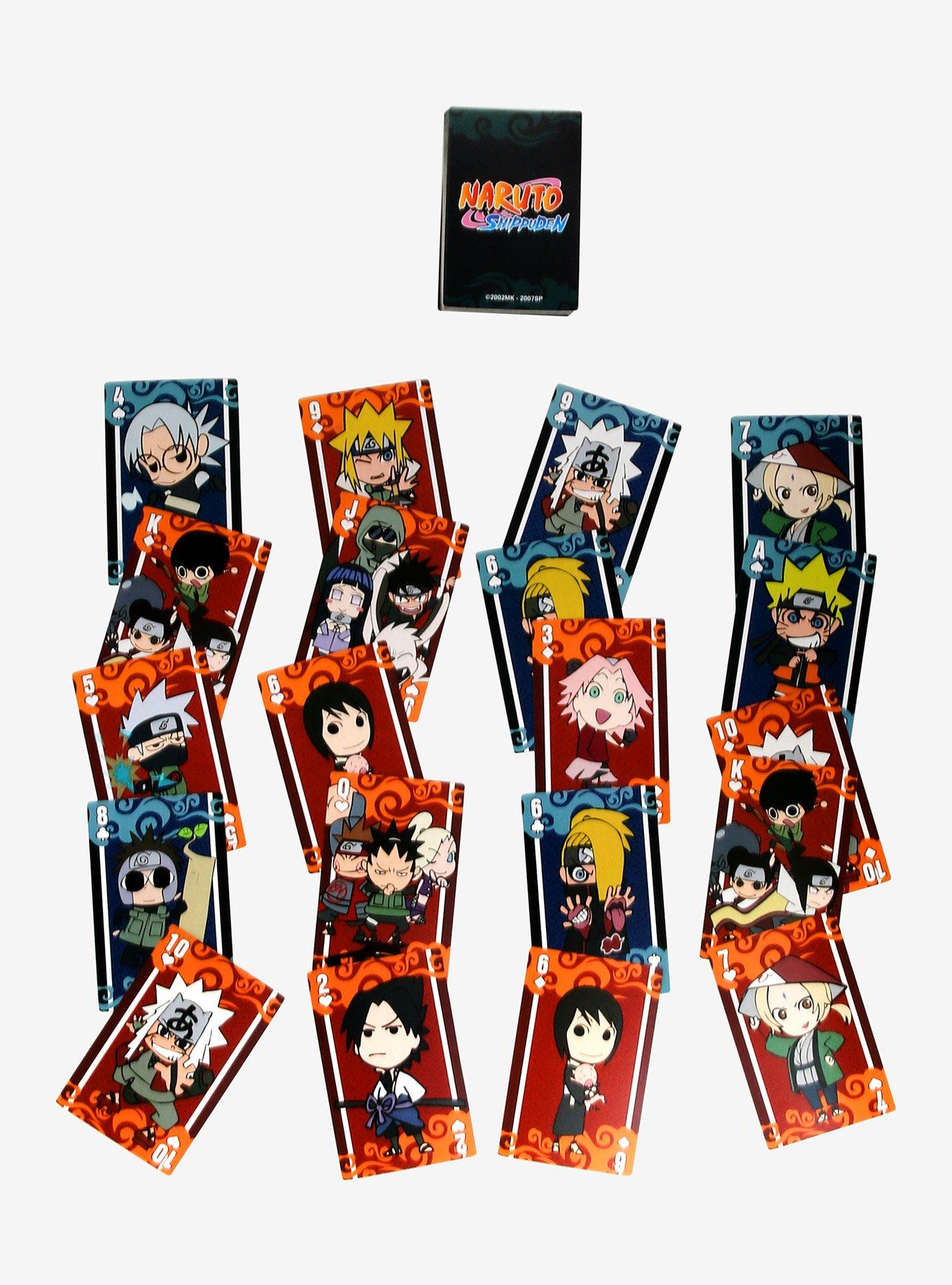 Naruto Shippuden Chibi Characters Playing Cards, , alternate