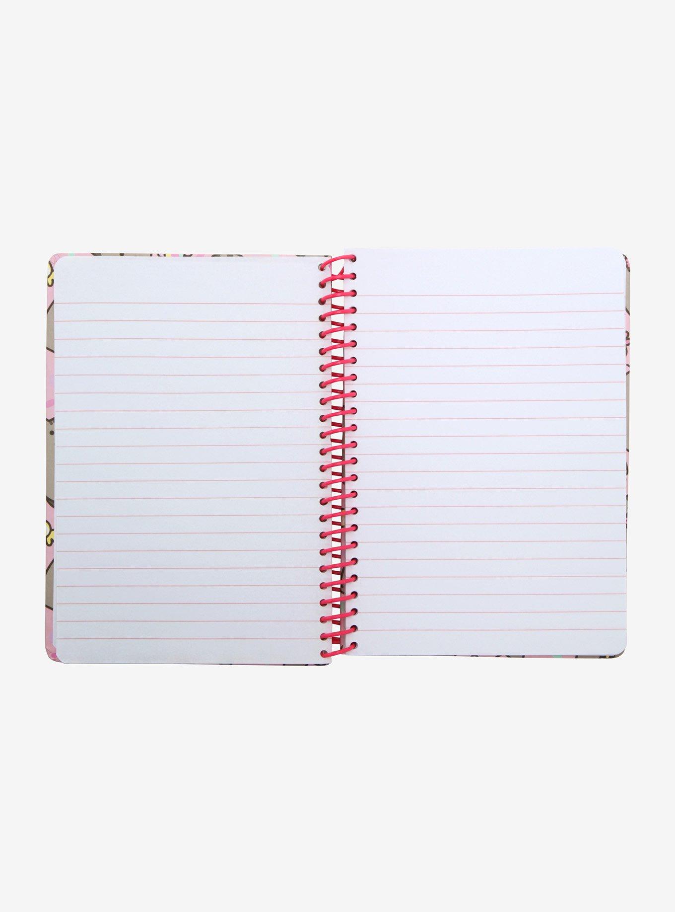Pusheen Ice Cream Spiral Notebook, , alternate