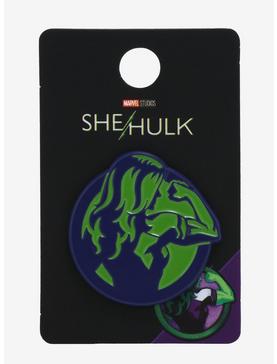 Marvel She-Hulk Vector Silhouette Enamel Pin, , hi-res