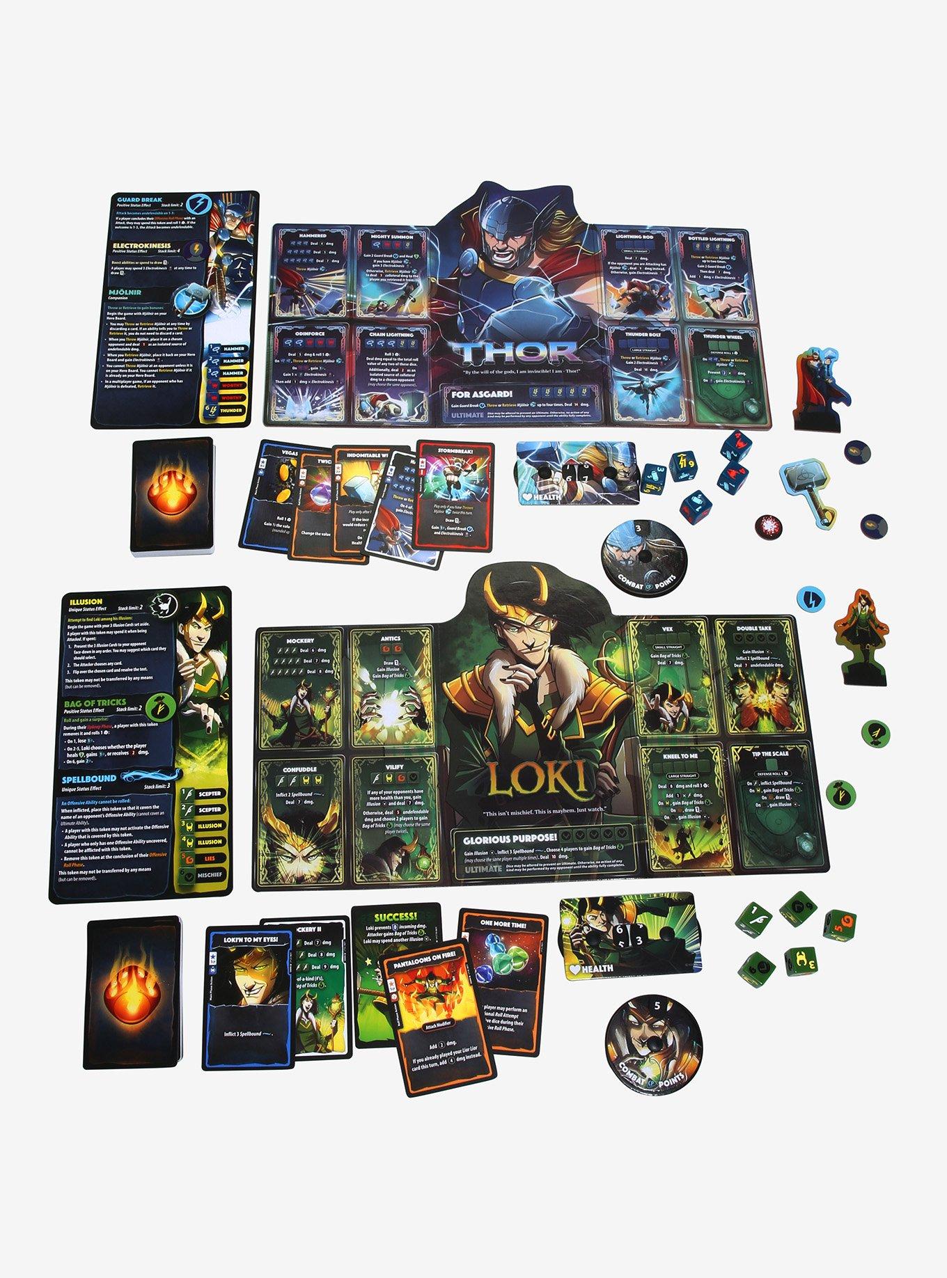 Marvel Dice Throne Board Game , , alternate