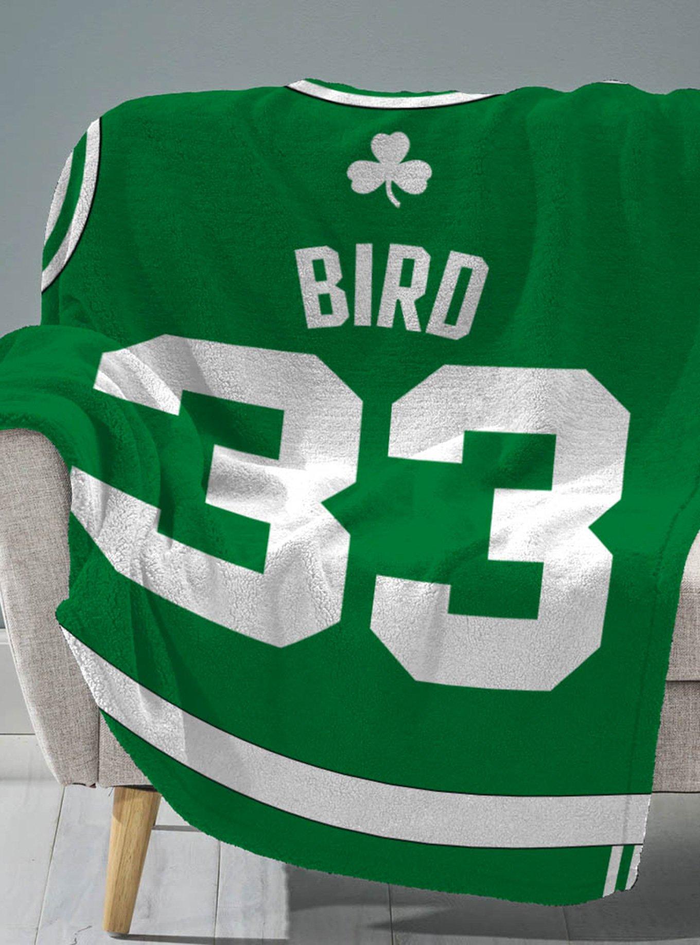 NBA Boston Celtics Larry Bird Plush Throw Blanket, , alternate