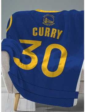NBA Golden State Warriors Stephen Curry Plush Throw Blanket, , hi-res