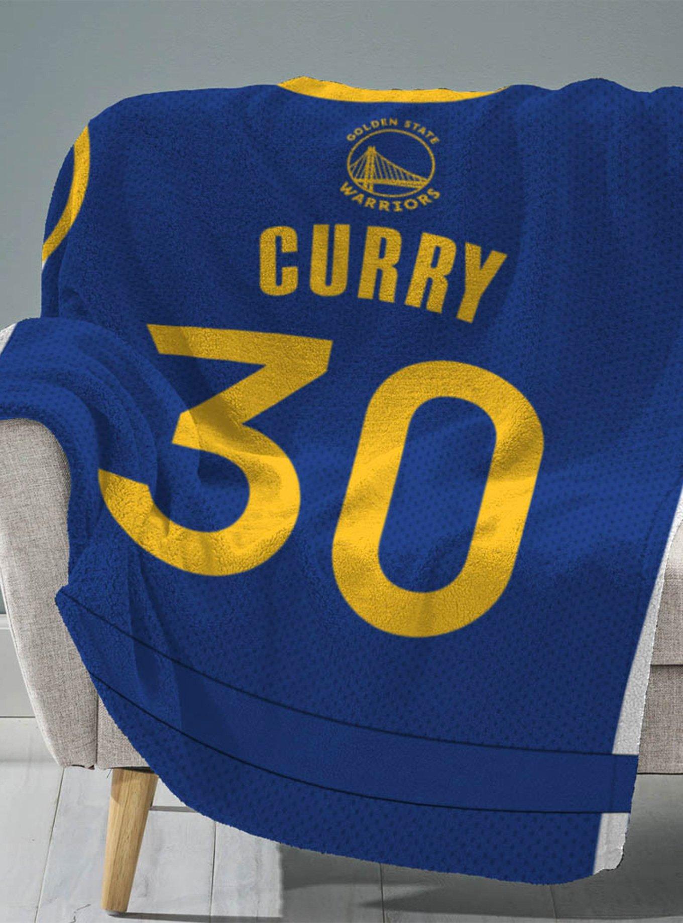 NBA Golden State Warriors Stephen Curry Plush Throw Blanket, , alternate