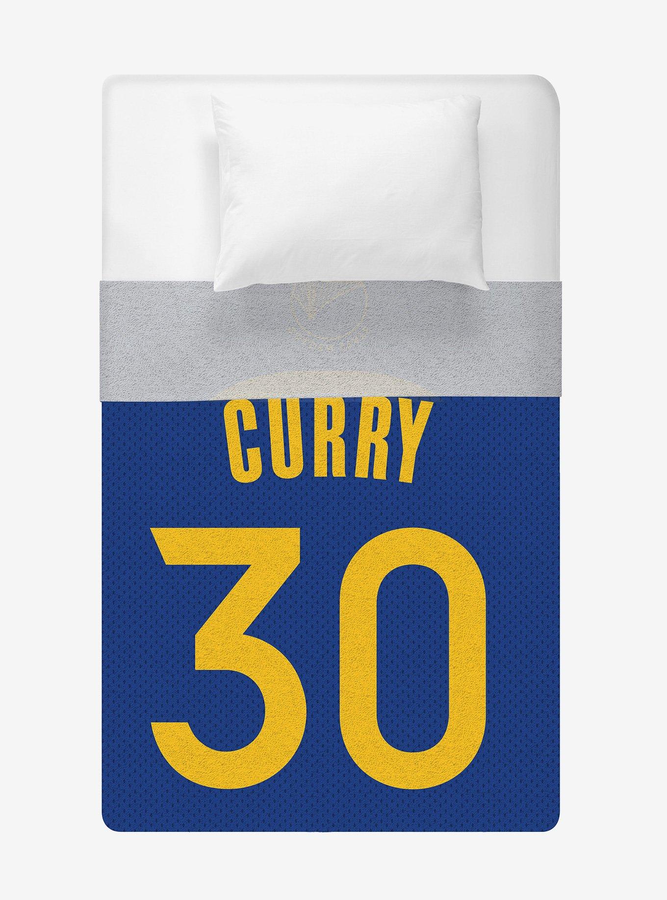 NBA Golden State Warriors Stephen Curry Plush Throw Blanket, , alternate