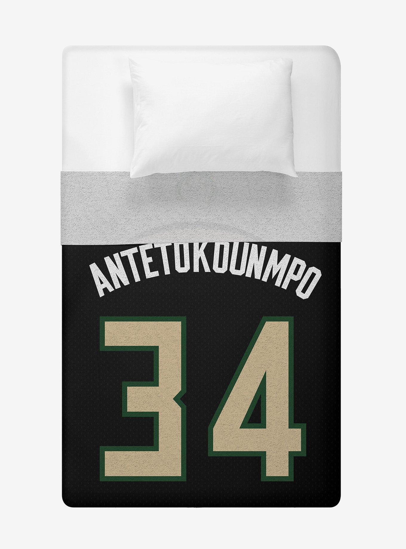 NBA Milwaukee Bucks Giannis Antetokounmpo Plush Throw Blanket, , alternate